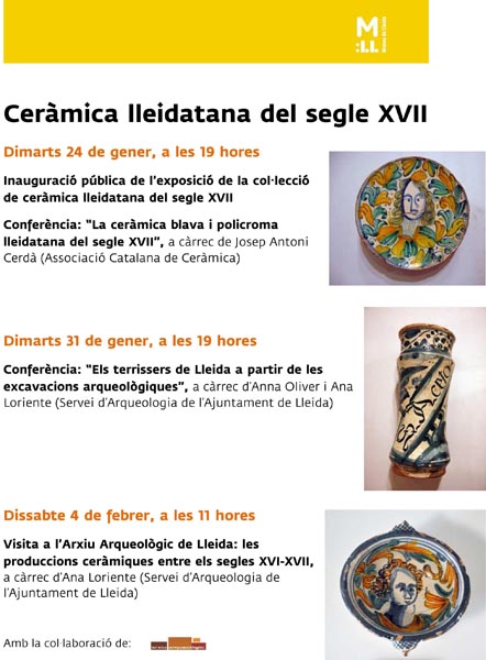Ceràmica lleidatana del segle XVII