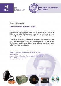 Enric Granados. Granados i les noves tecnologies...